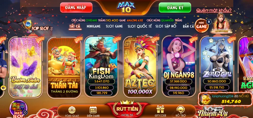 MAX10 ⭐️ Link Tải MAX 10 Android/APK iOS ⭐️ Tặng code 100K đăng ký max10
