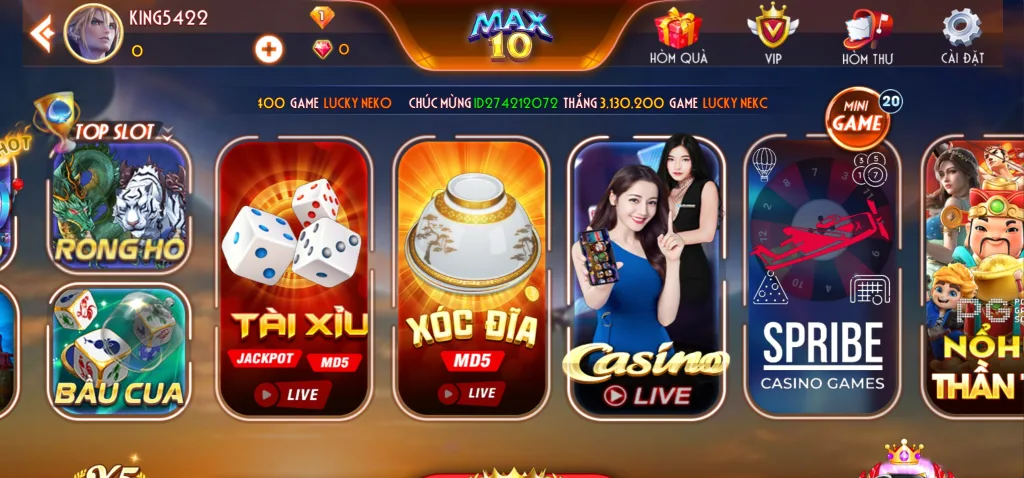MAX10 ⭐️ Game Bài Đổi Thưởng Max 10 ⭐️ Tặng code 50K Game Bài Max10
