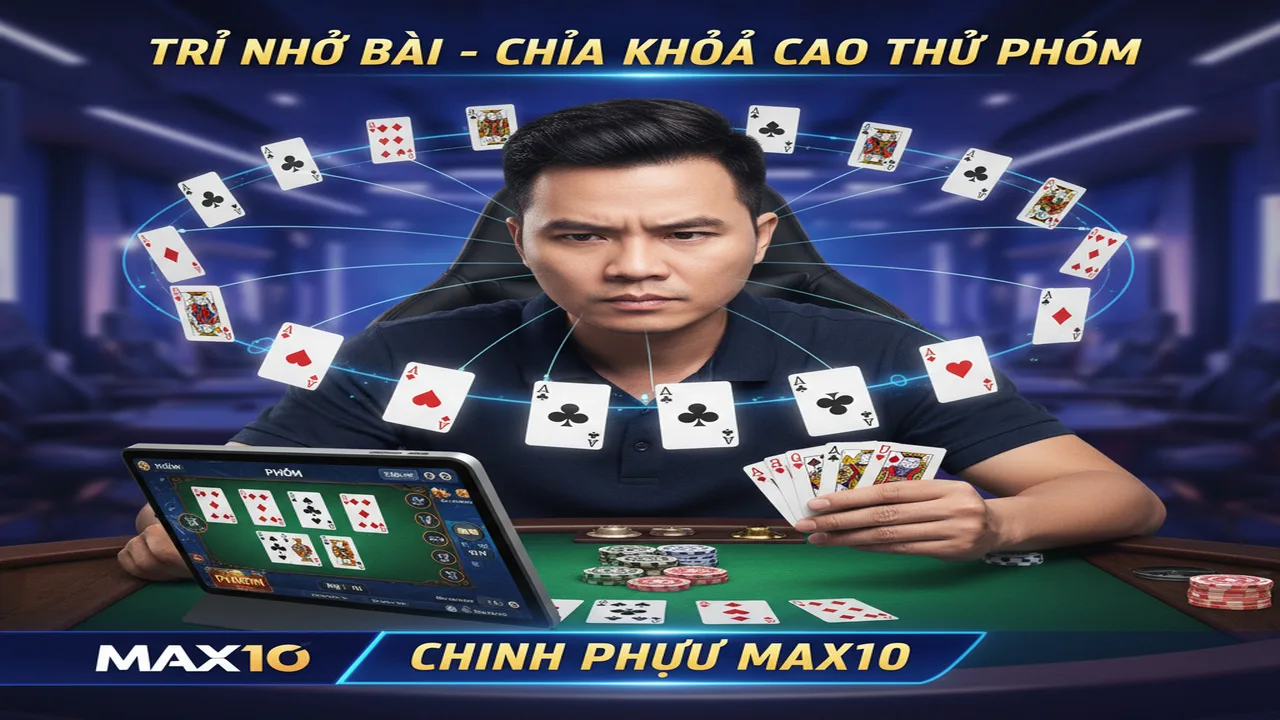 Bí kíp nhớ bài trong Phỏm đỉnh như cao thủ Max10