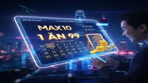 Cách chơi Xổ Số Online tỷ lệ 1 ăn 99 cực hời Max10