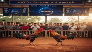 Cách cá cược Đá Gà Thomo trực tiếp chuẩn xác Max10
