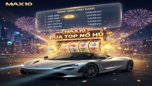Sự kiện đua Top Nổ Hũ nhận xe sang mỗi tháng Max10