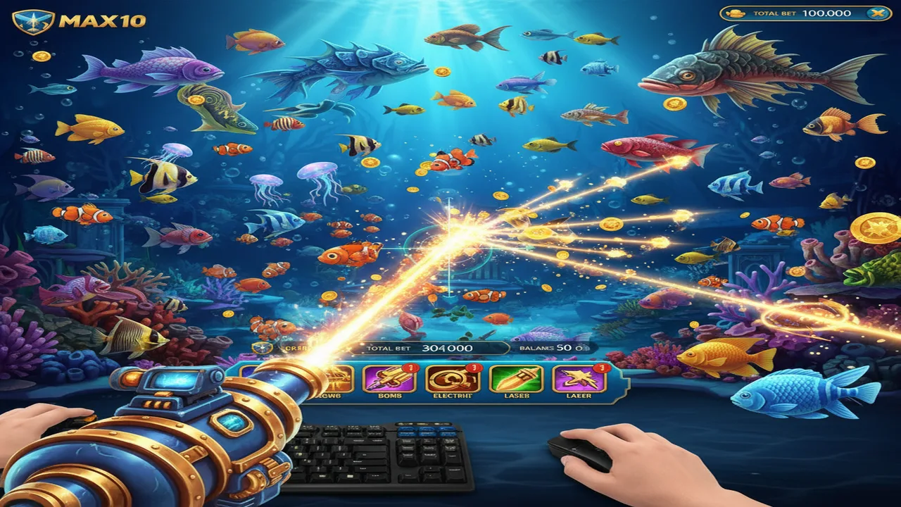 Hướng dẫn chơi Bắn Cá Online cho người mới từ A-Z Max10