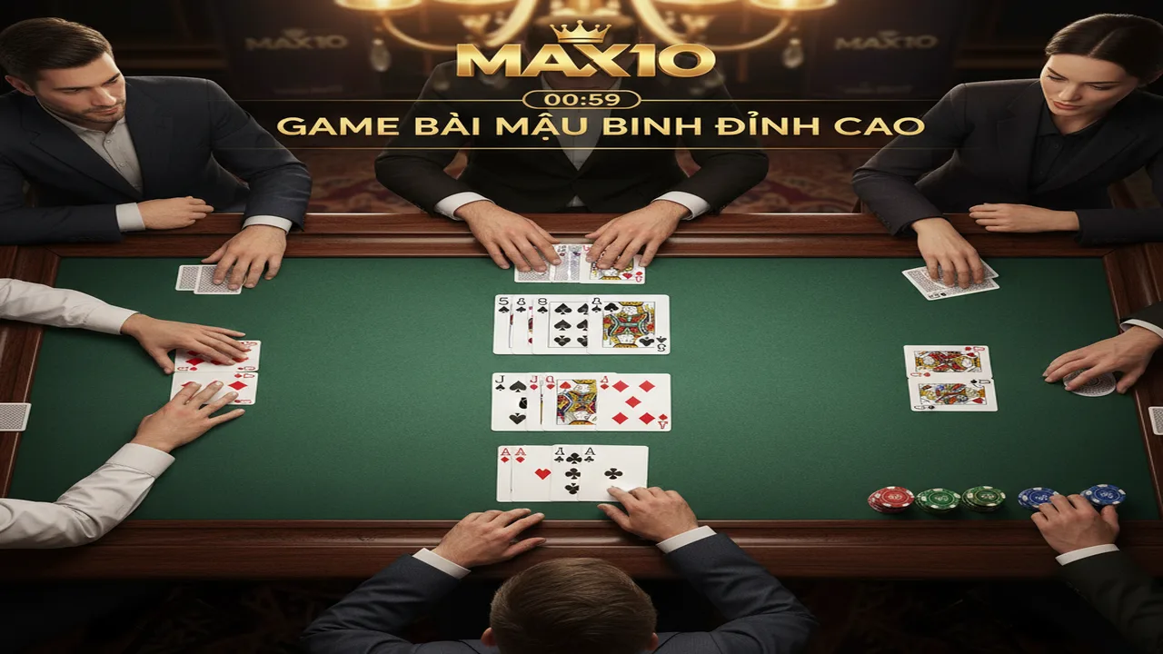 Cách chơi Mậu Binh (Xập Xám) chi tiết nhất Max10