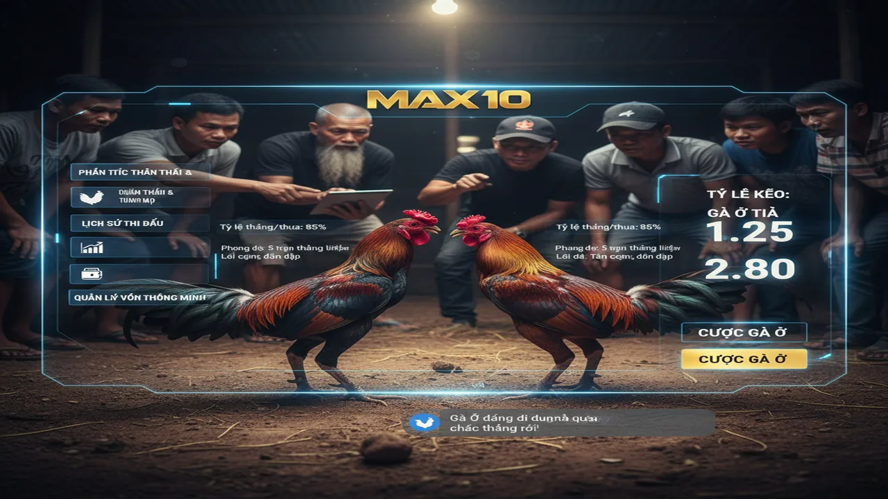 Mẹo soi kèo Đá Gà luôn nắm chắc phần thắng Max10