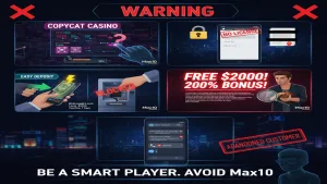 5 cách nhận biết cổng game bài lừa đảo Max10