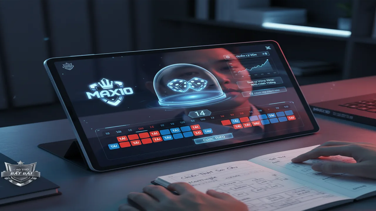 Hướng dẫn soi cầu Tài Xỉu không bao giờ gãy Max10