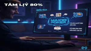 Thủ thuật tâm lý khi chơi Poker trực tuyến Max10