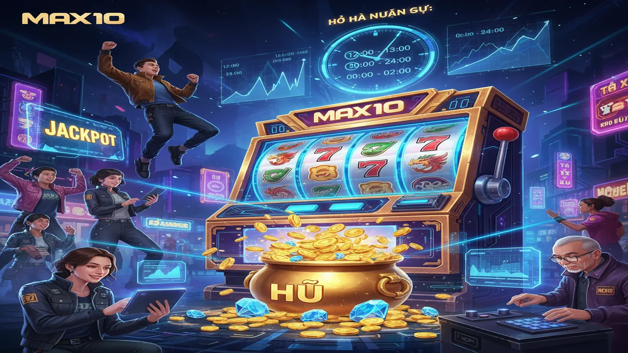 Thời điểm vàng để quay hũ dễ nổ nhất 2026 Max10
