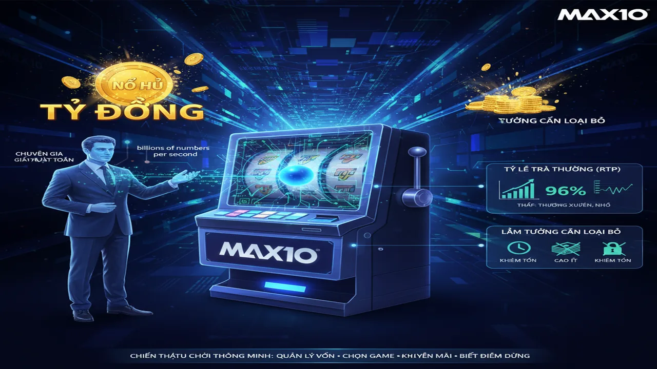 Giải mã thuật toán của các dòng game Nổ Hũ Max10